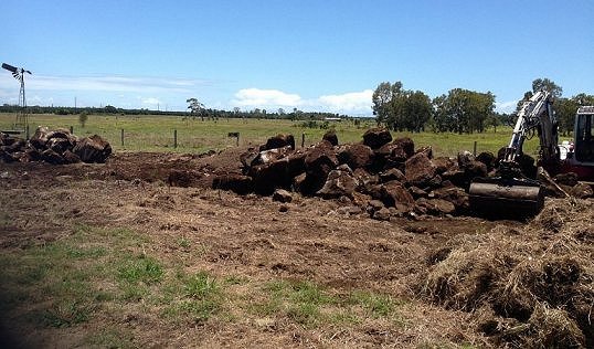 Excavation and land clearing